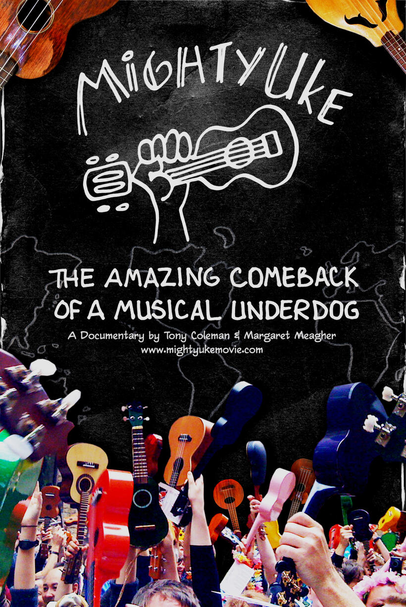 Poster art for "Mighty Uke."