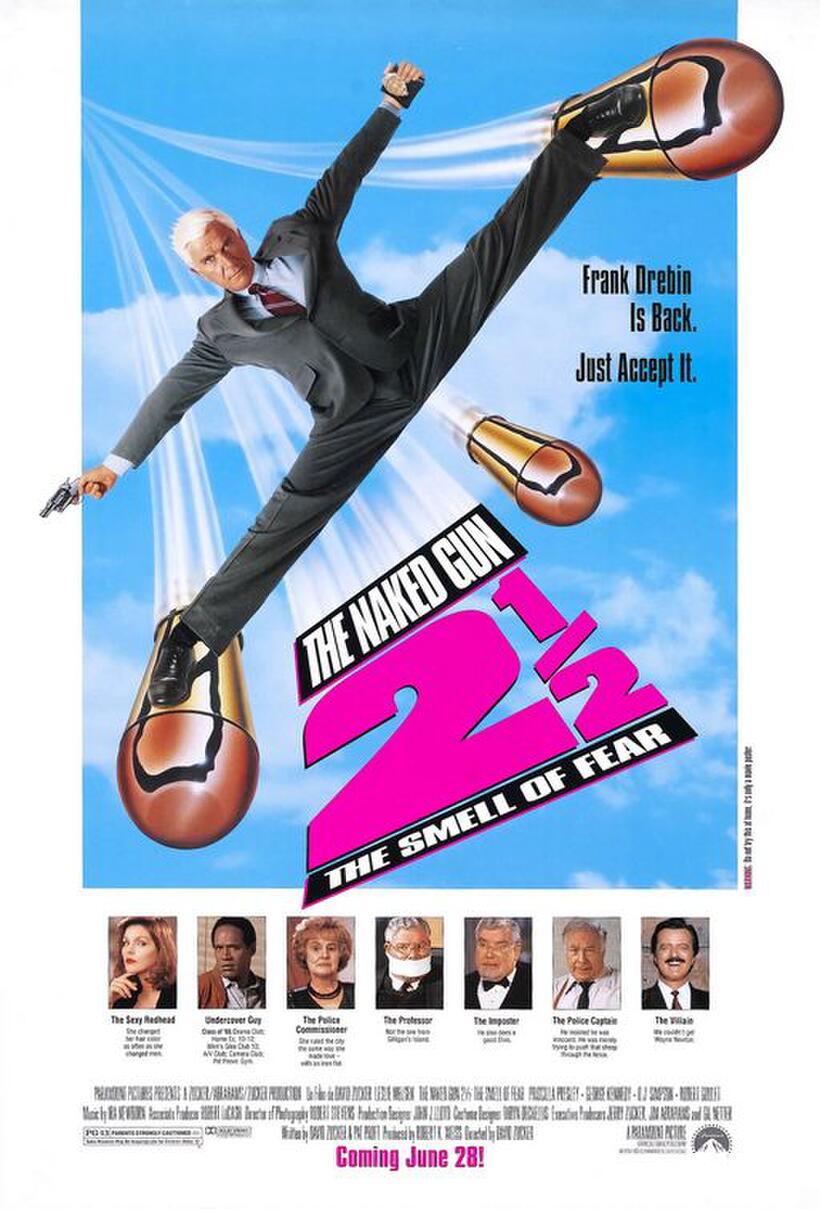 Poster art for "The Naked Gun 2 1/2: The Smell of Fear."