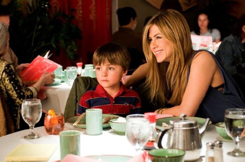 Thomas Robinson and Jennifer Aniston in "The Switch."