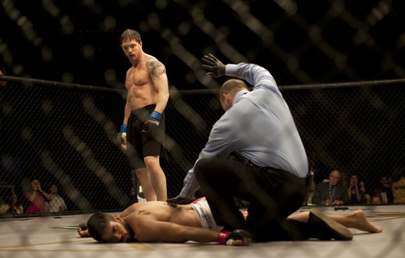 Tom Hardy as Tommy in "Warrior."