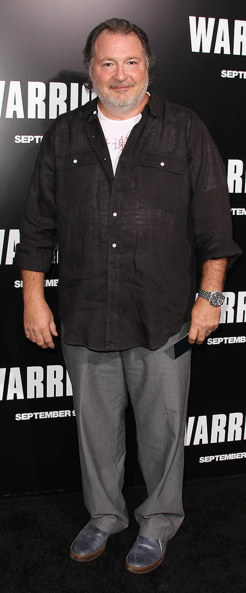 Kevin Dunn at the California premiere of "Warrior."