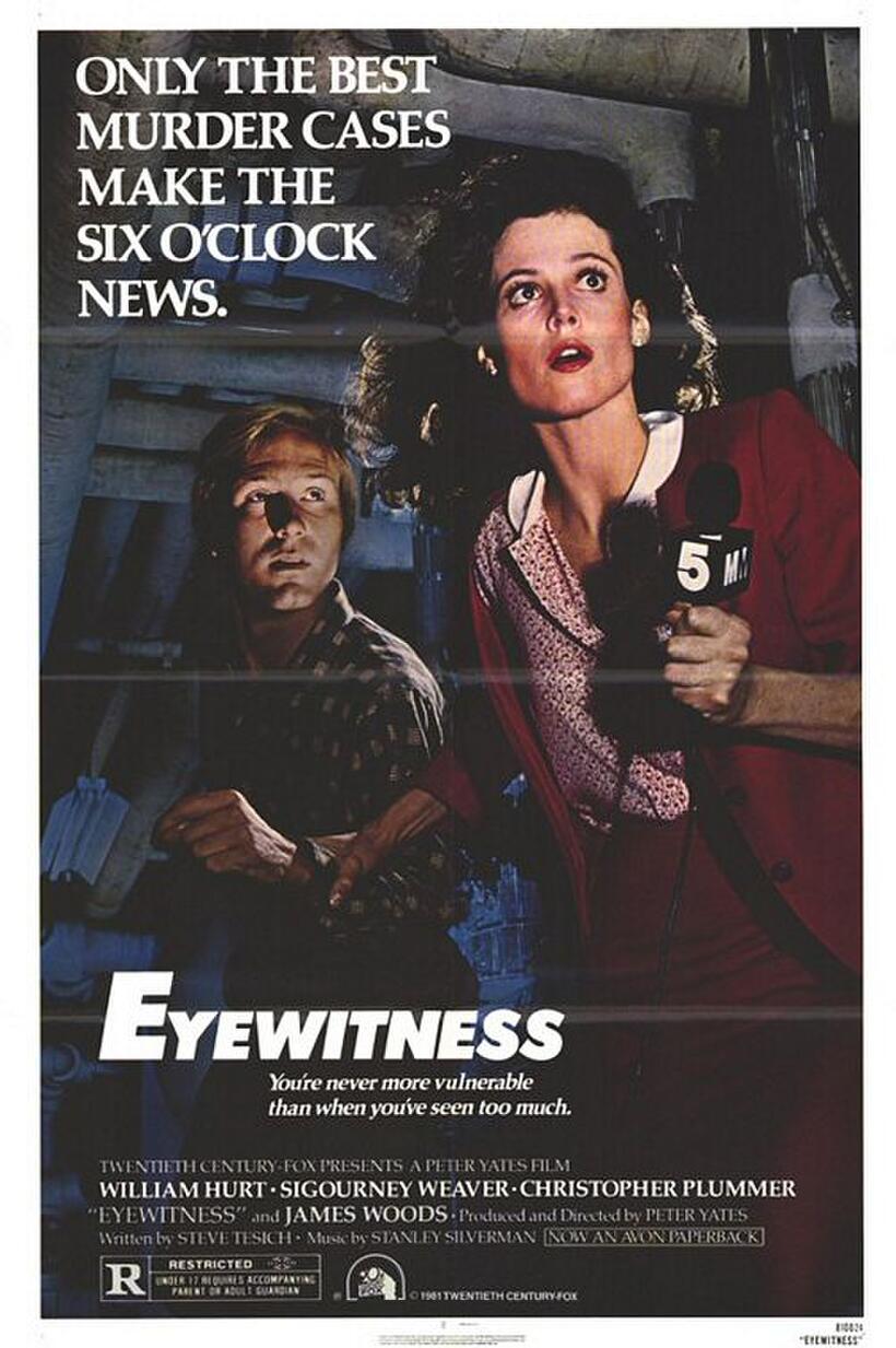 Poster art for "Eyewitness."