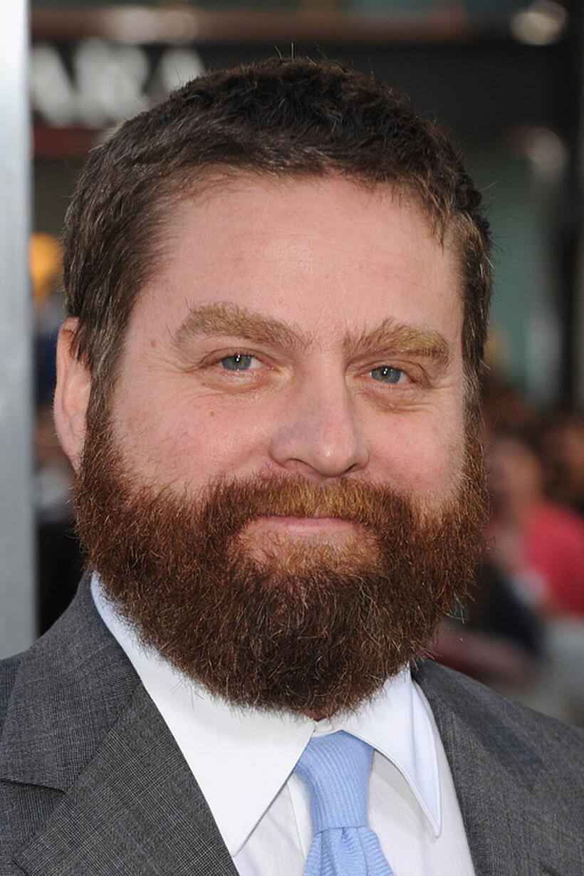 Zach Galifianakis at the California premiere of "The Hangover Part II."