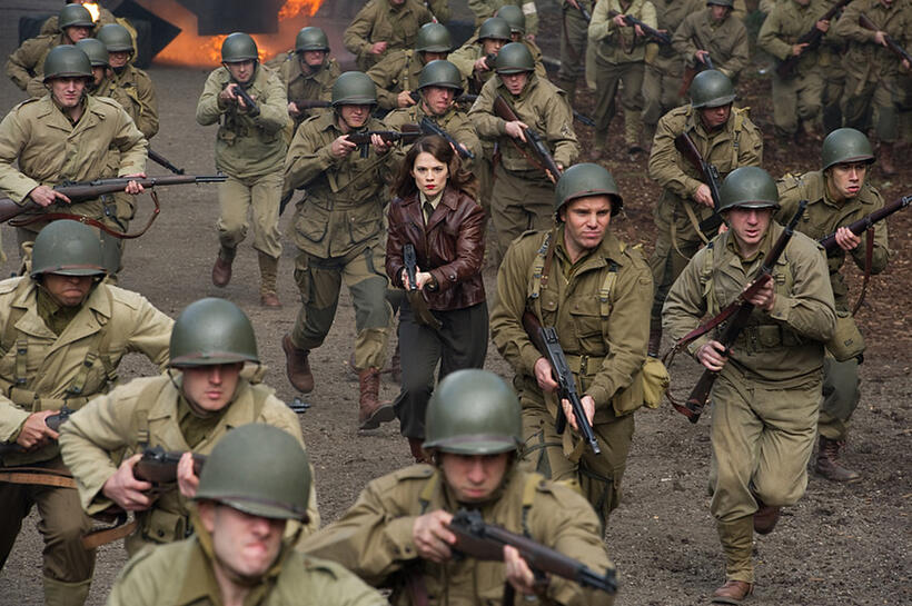 Hayley Atwell as Peggy Carter in "Captain America: The First Avenger."