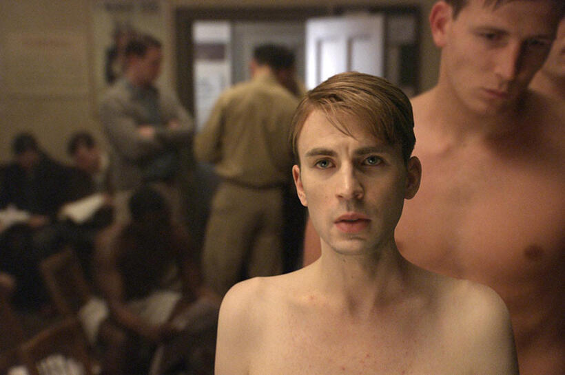Chris Evans in "Captain America: The First Avenger."