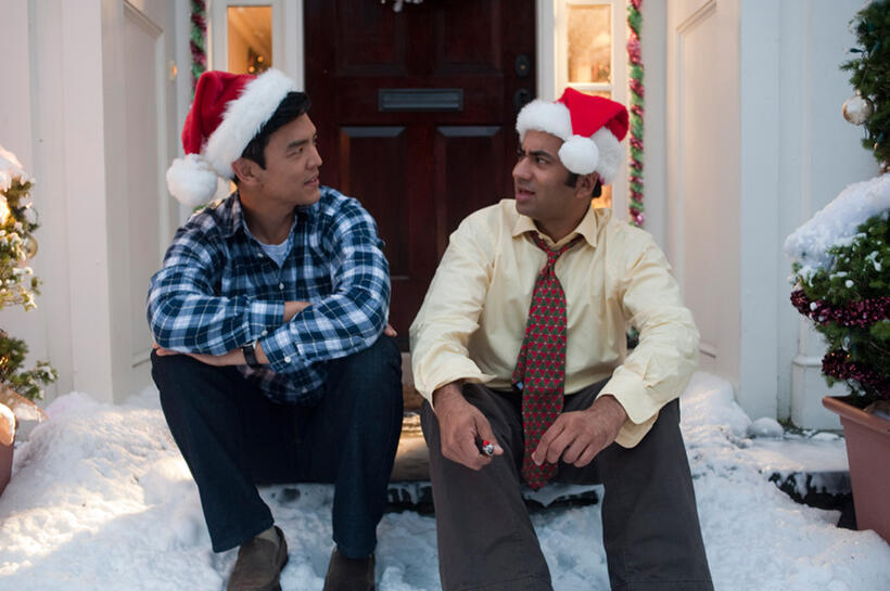 John Cho as Harold and Kal Penn as Kumar in "A Very Harold & Kumar Christmas."