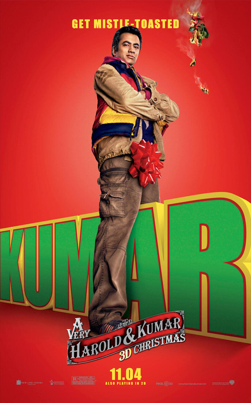 Poster art for "A Very Harold & Kumar Christmas."