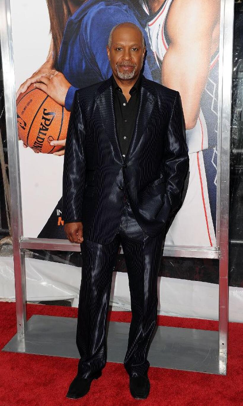 James Pickens Jr., at the New York premiere of "Just Wright."