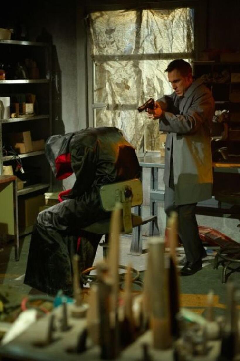 Chad Donella as Gibson in "Saw VII."