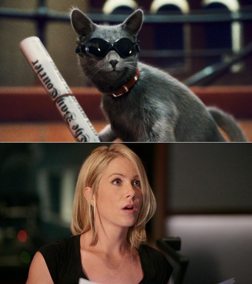 Catherine voiced by Christina Applegate in "Cats & Dogs: The Revenge of Kitty Galore."