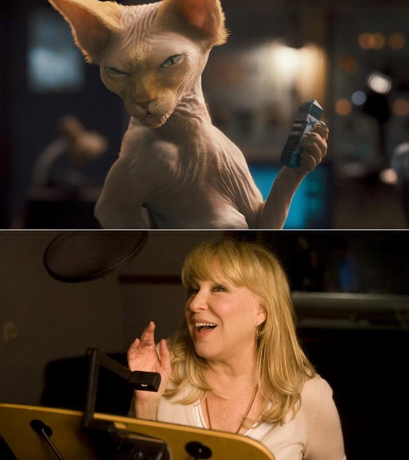 Kitty Galore voiced by Bette Midler in "Cats & Dogs: The Revenge of Kitty Galore."