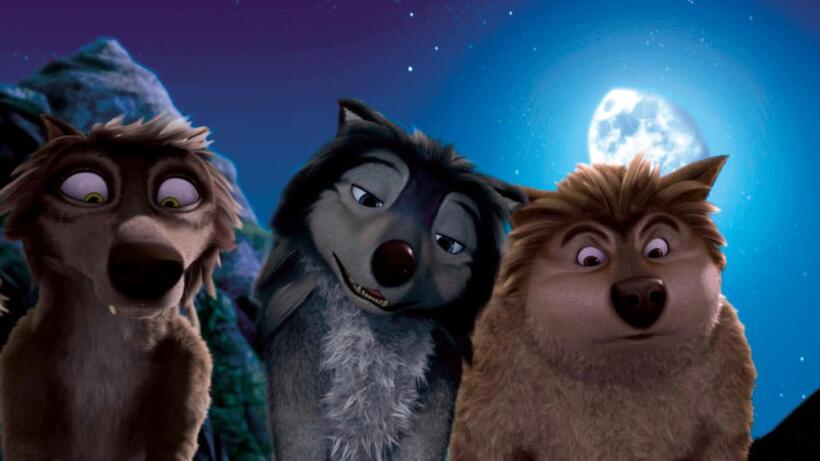 A scene from "Alpha and Omega."