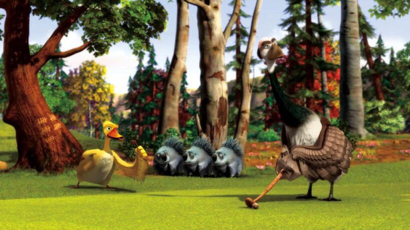 A scene from "Alpha and Omega."