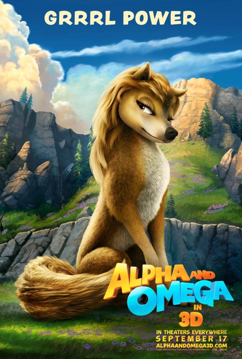 Poster art for "Alpha and Omega."