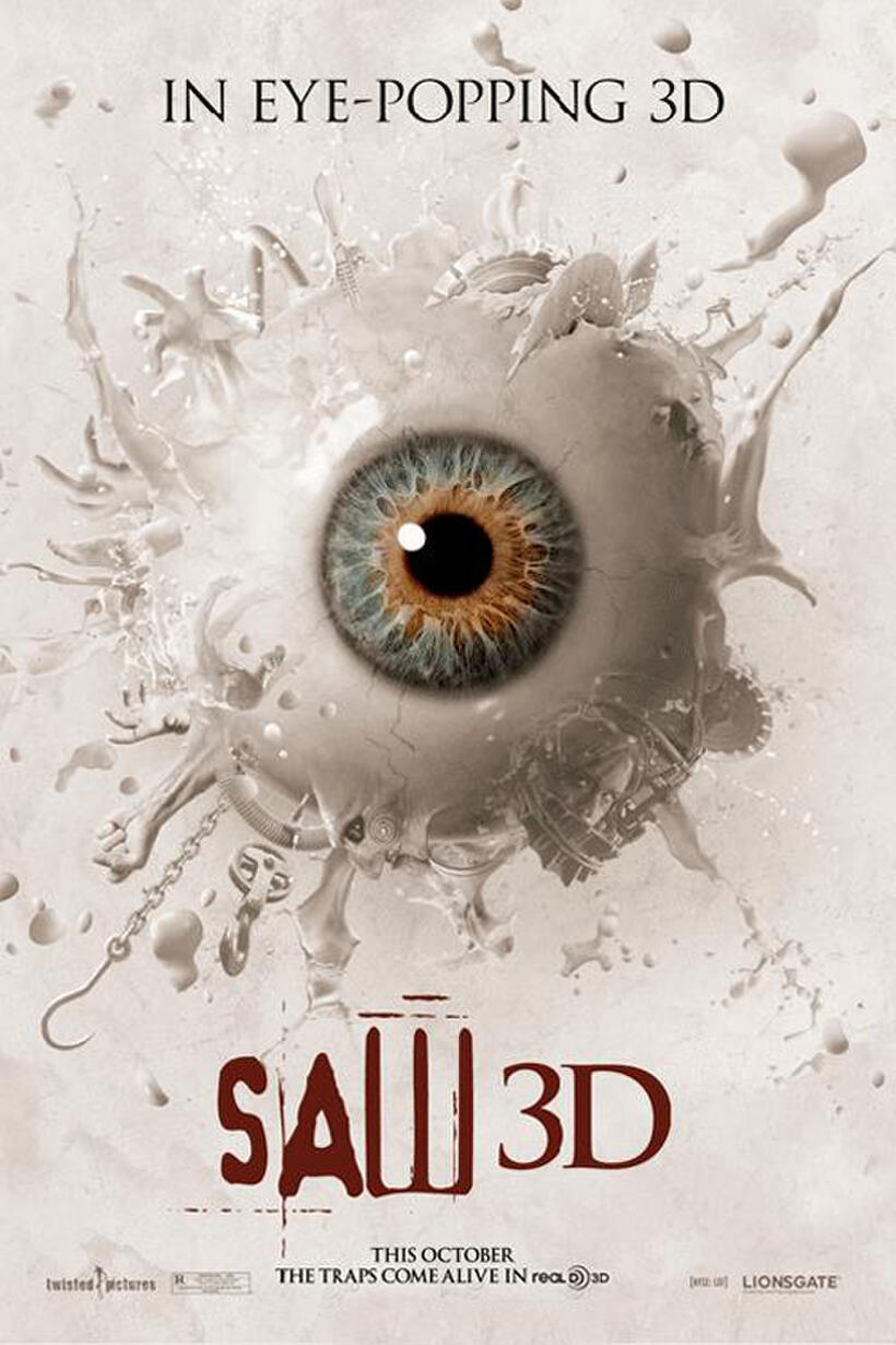 Poster art for "Saw VII 3D"