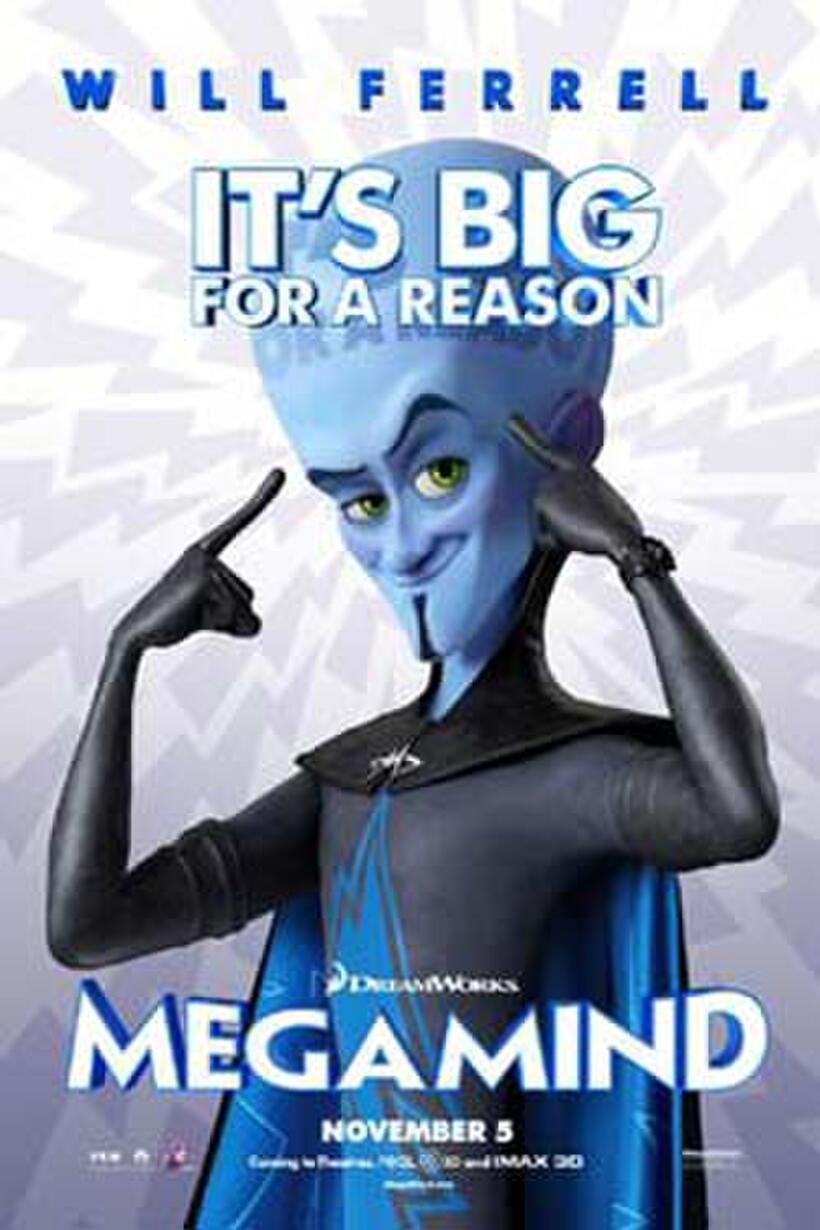 Poster art for "Megamind"