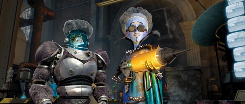 David Cross voices Minion and Will Ferrell voices Megamind in "Megamind."