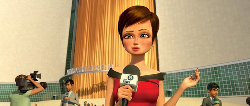 Tina Fey voices Roxanne Ritchi in "Megamind."
