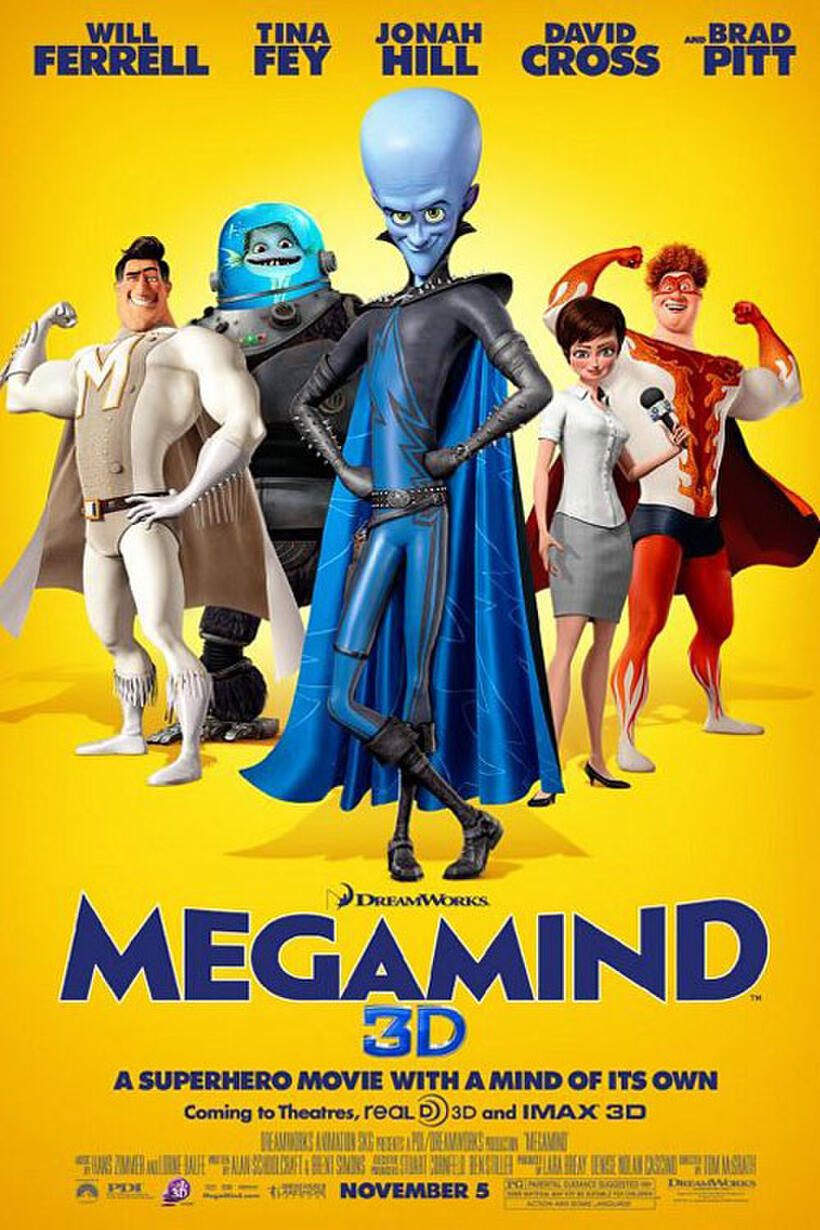 `Poster art for "Megamind 3D"