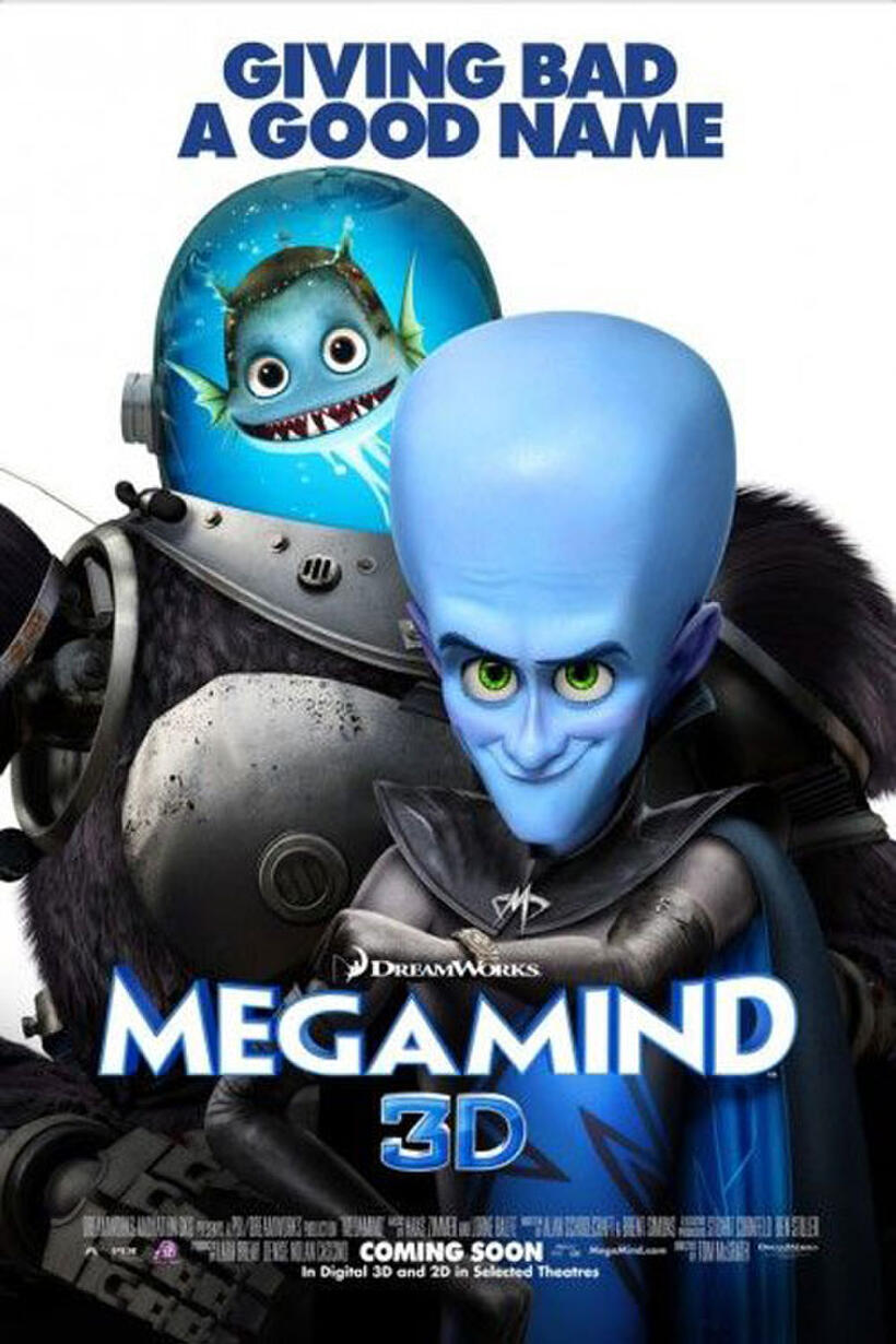 Poster art for "Megmind 3D"