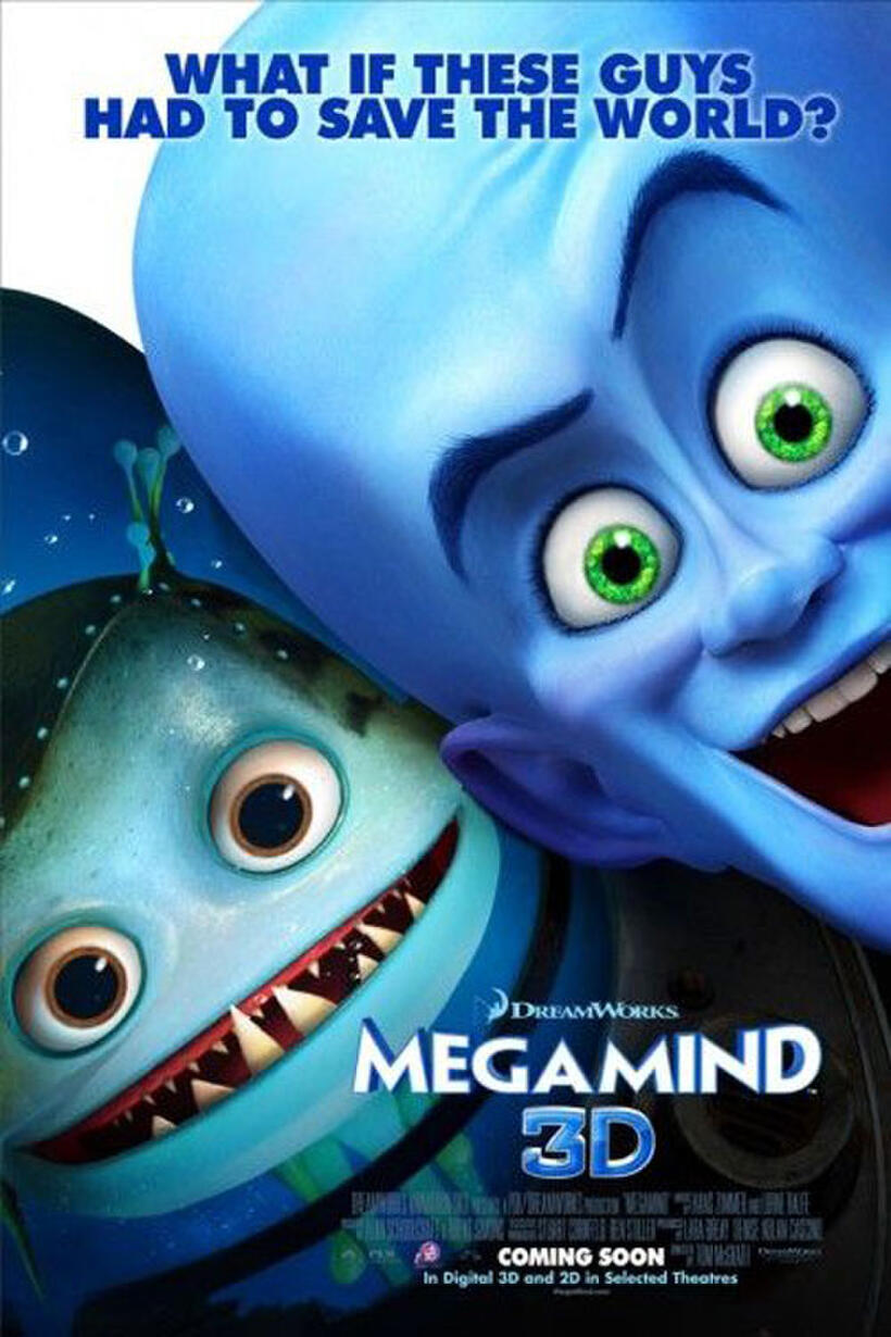Poster art for "Megmind 3D"