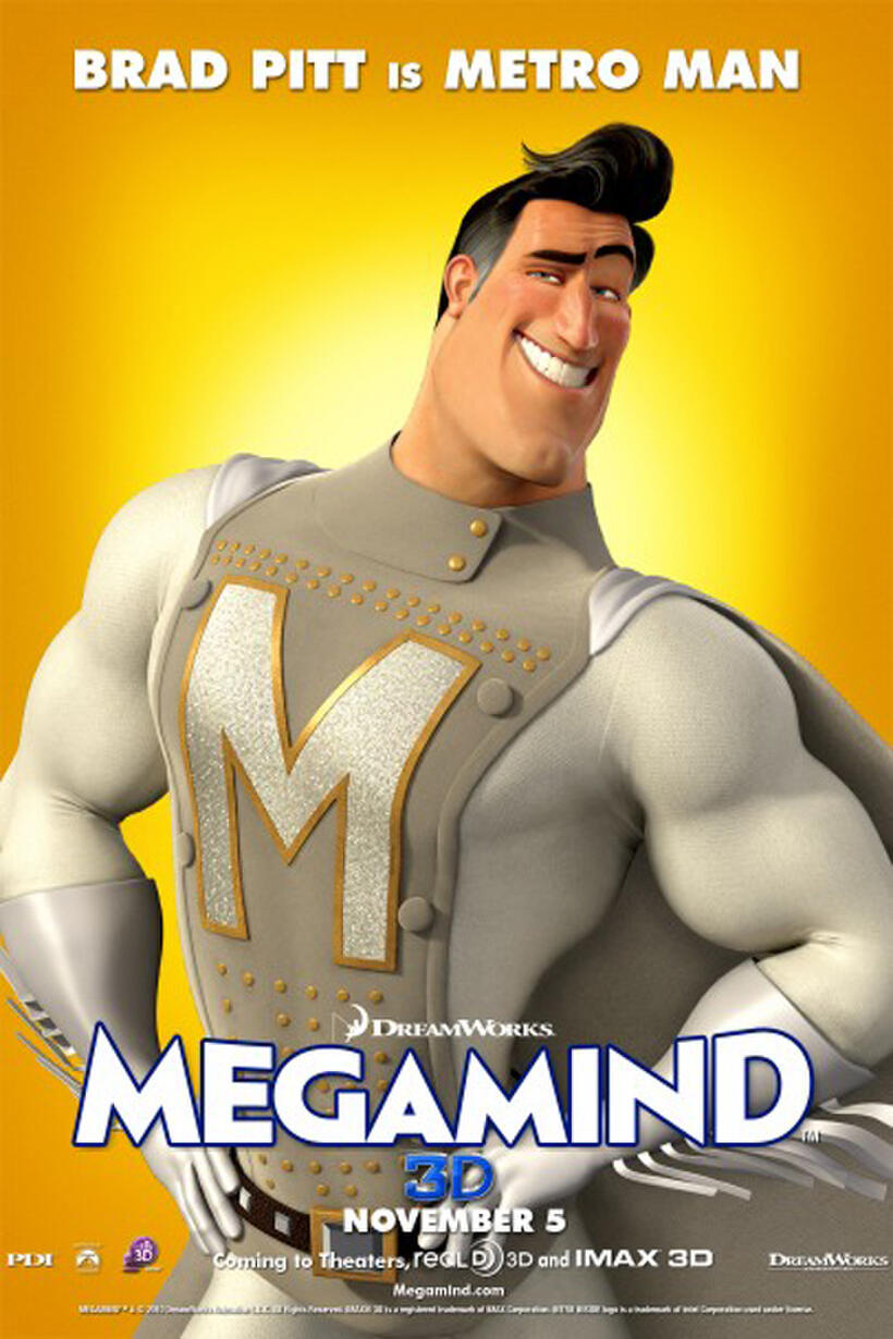 Poster art for "Megamind"
