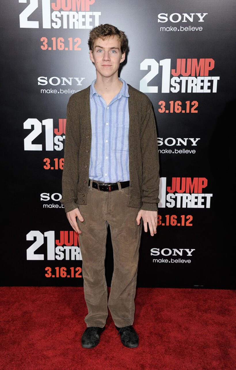 Dax Flame at the California premiere of "21 Jump Street."