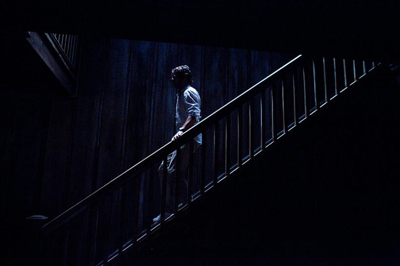 James Marsden as David Sumner in "Straw Dogs."