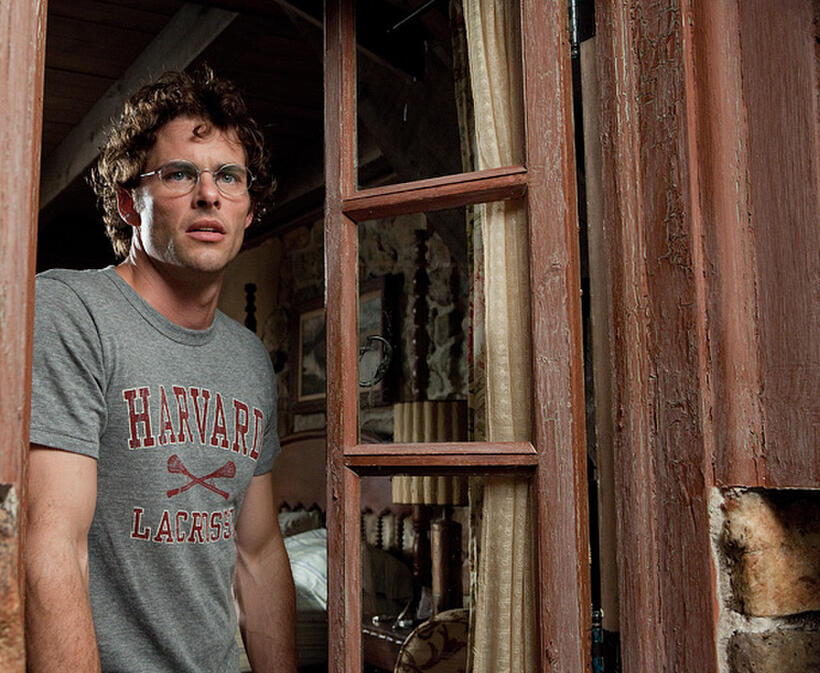 James Marsden as David Sumner in "Straw Dogs."