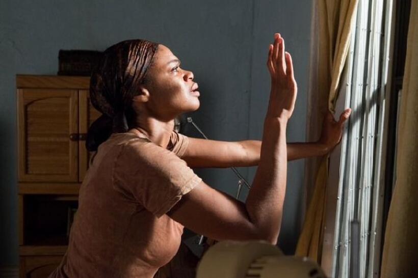 Kimberly Elise as Crystal in "For Colored Girls."