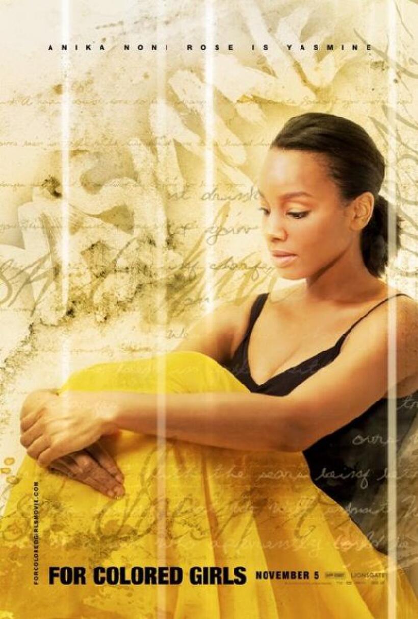 Poster art for "For Colored Girls."