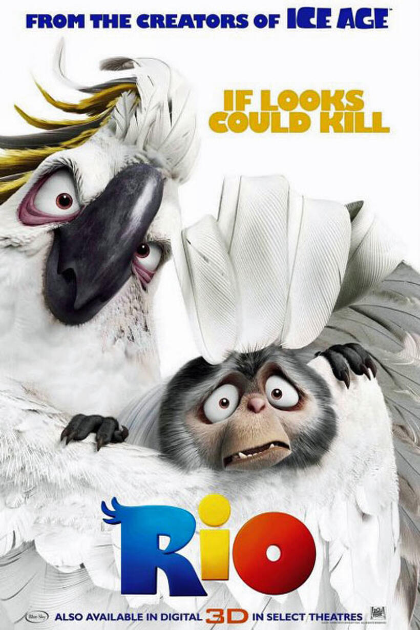 Character poster art for "Rio"