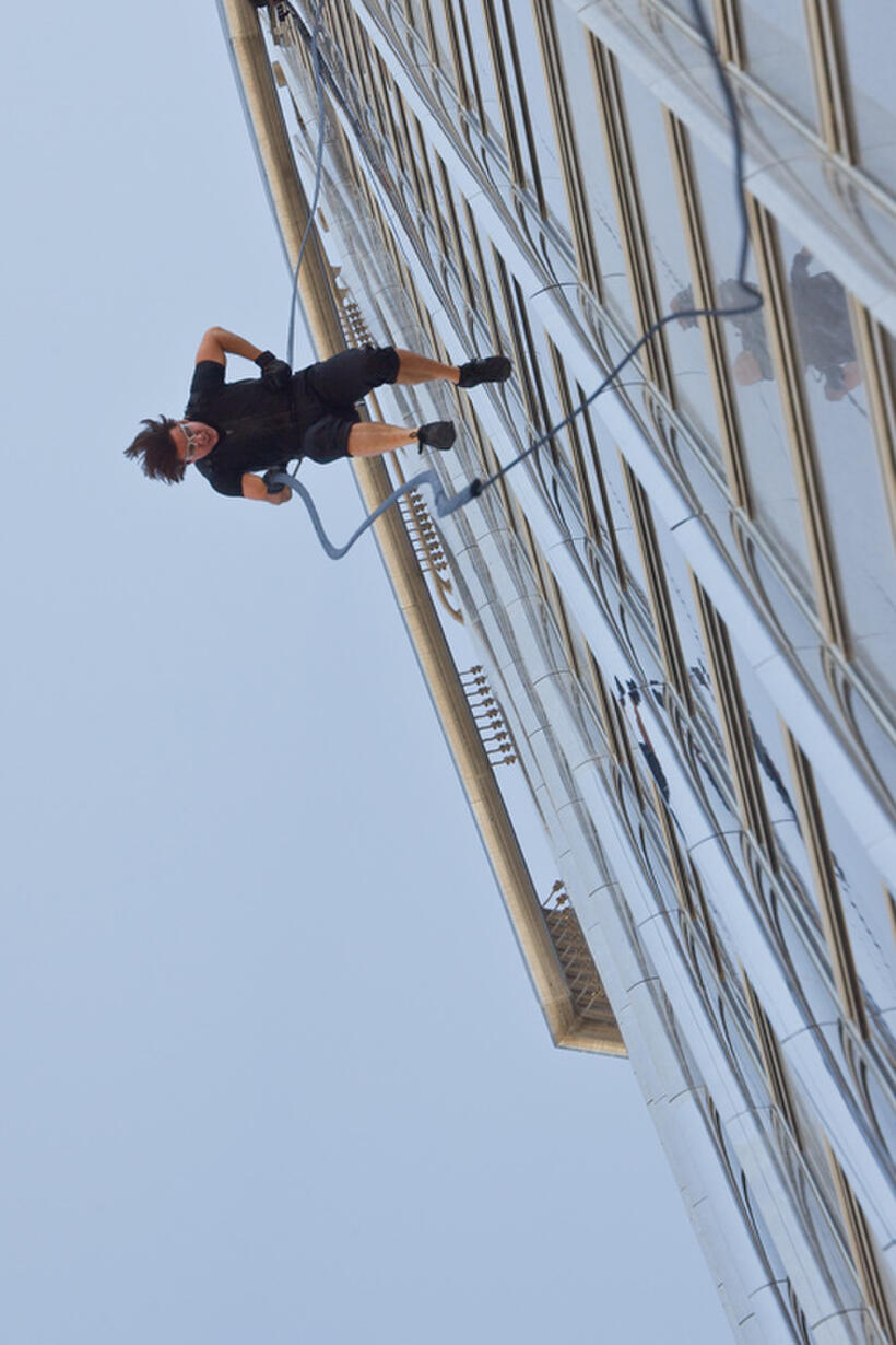 Tom Cruise in "Mission: Impossible - Ghost Protocol."