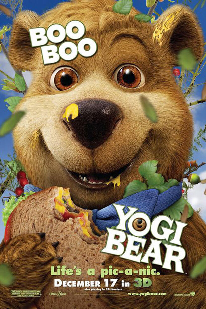 Poster art for "Yogi Bear 3D"