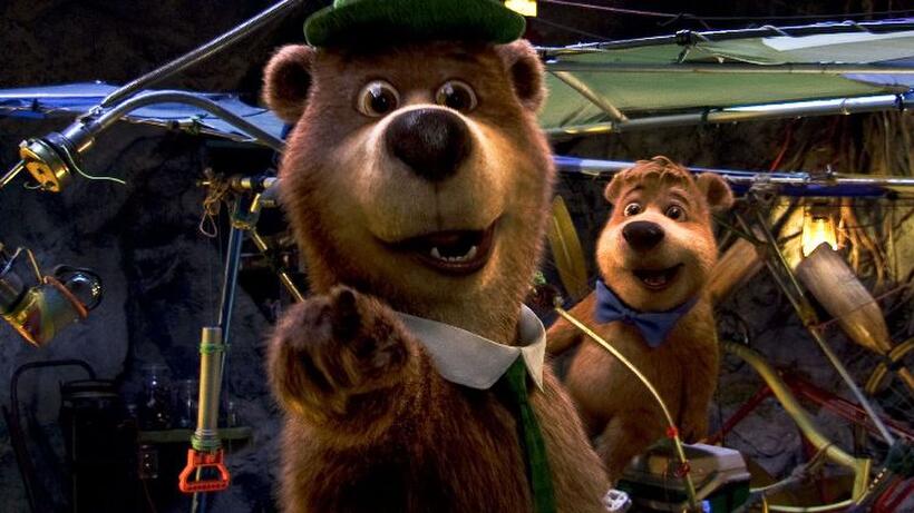 Dan Aykroyd voices Yogi Bear and Justin Timberlake voices Boo Boo in "Yogi Bear."
