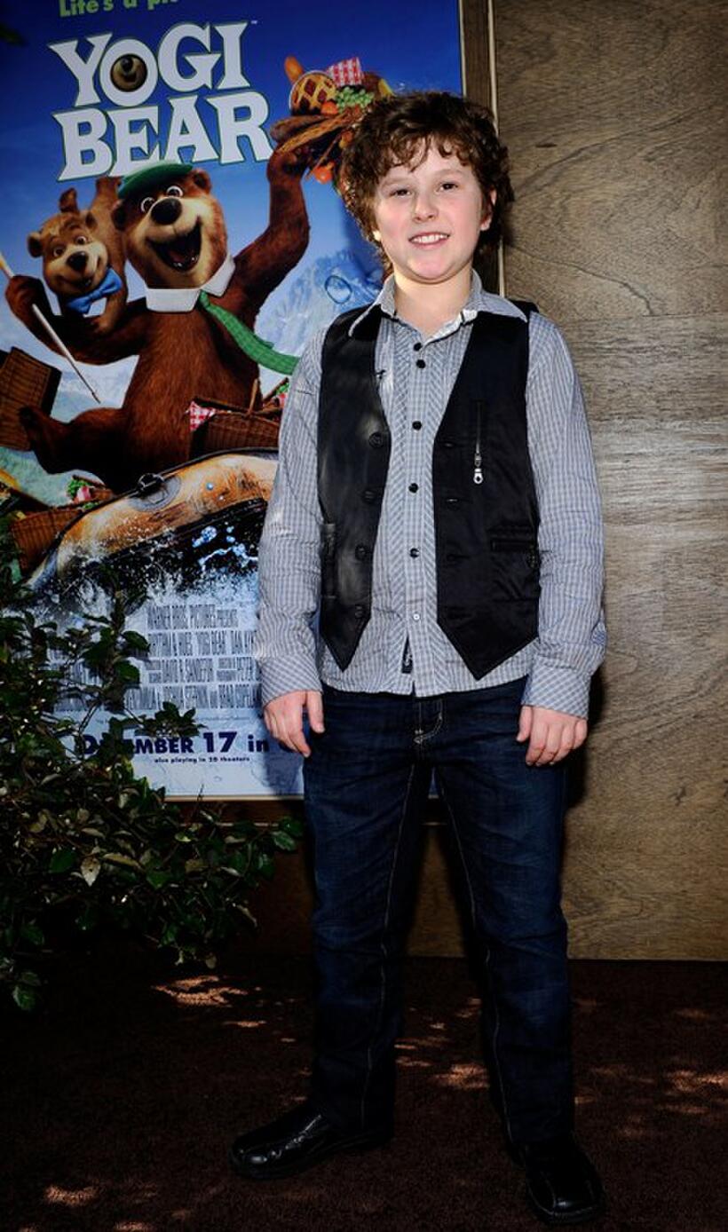 Nolan Gould at the California premiere of "Yogi Bear."