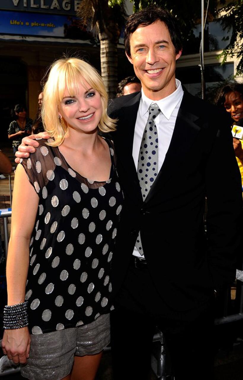 Anna Faris and Tom Cavanagh at the California premiere of "Yogi Bear."
