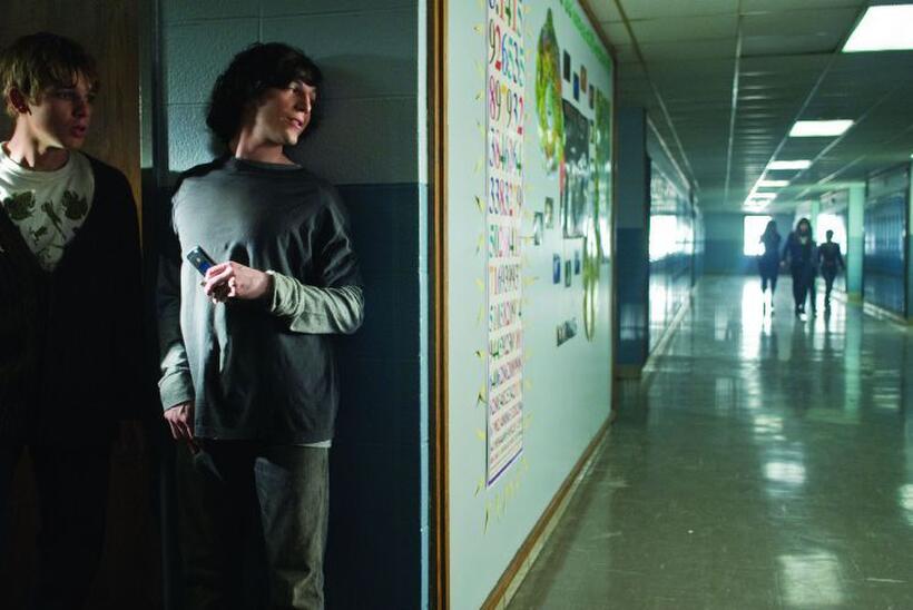 John Magaro as Alex and Max Thieriot as bug in "My Soul to Take."