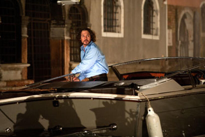 Johnny Depp as Frank in "The Tourist"