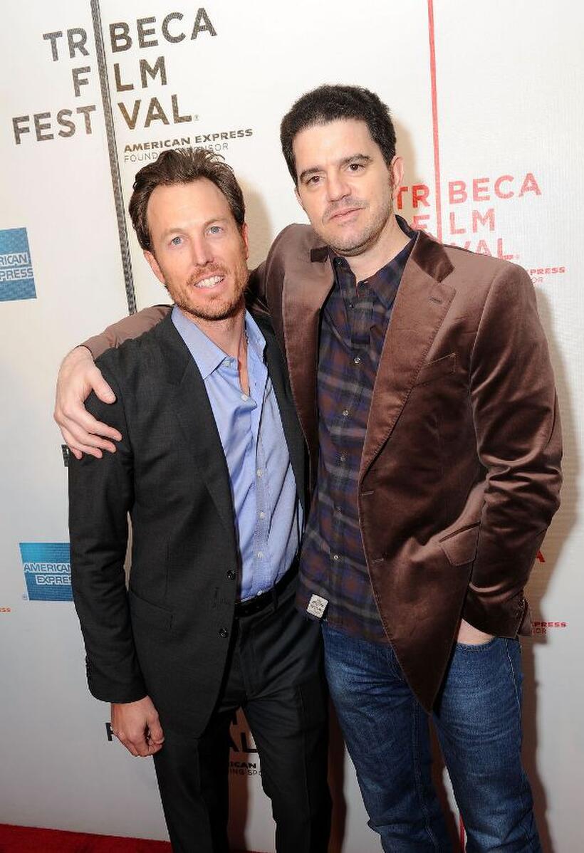 Dean Zanuck and Aaron Schneider at the New York premiere of "Get Low."