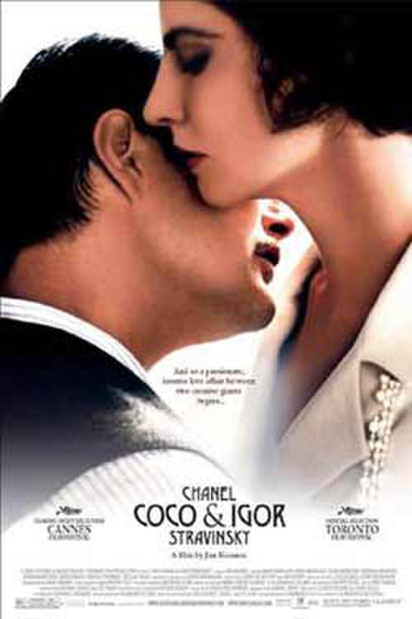 Poster art for "Coco Chanel & Igor Stravinsky."