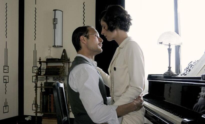Mads Mikkelsen as Igor Stravinsky and Anna Mouglalis as Coco Chanel in "Coco Chanel & Igor Stravinsky."