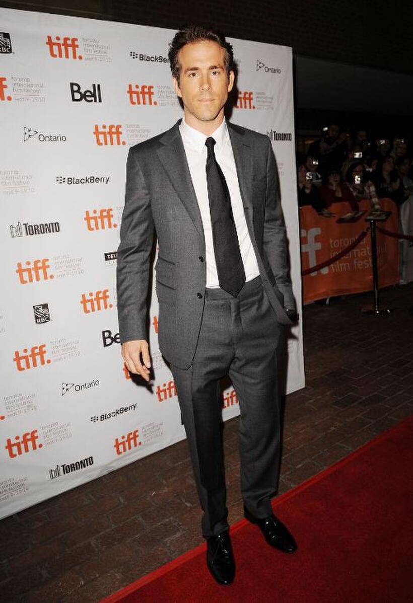 Ryan Reynolds at the Canada premiere of "Buried."