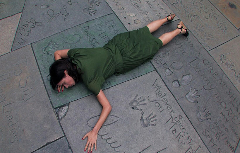 Sybil Temtchine in "Footprints."