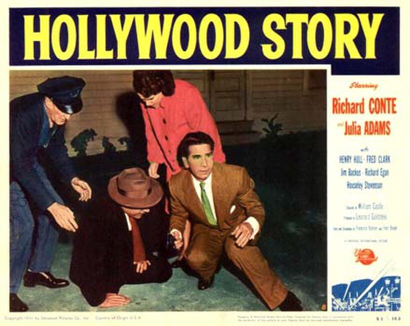 Poster art for "Hollywood Story."