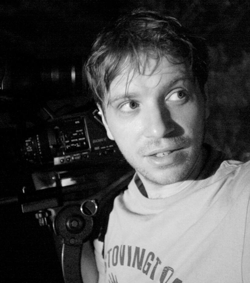 Director Gareth Edwards on the set of "Monsters."