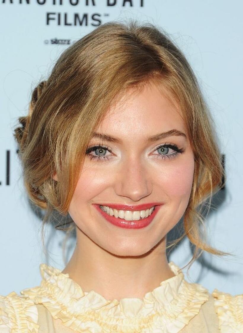 Imogen Poots at the New York premiere of "Solitary Man."
