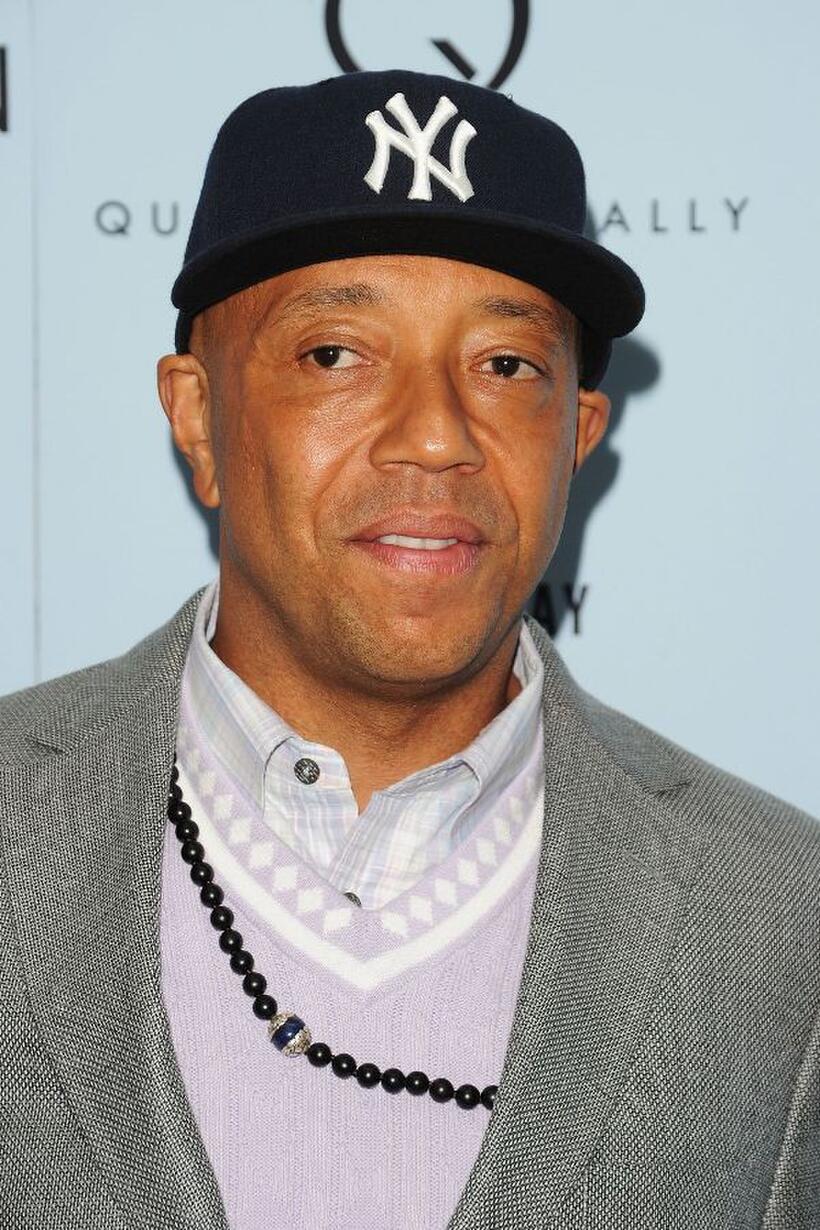 Russell Simmons at the New York premiere of "Solitary Man."