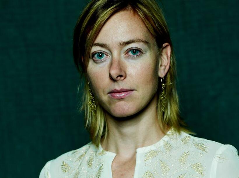 Director Annie Sundberg on the set of "Joan Rivers: A Piece of Work."