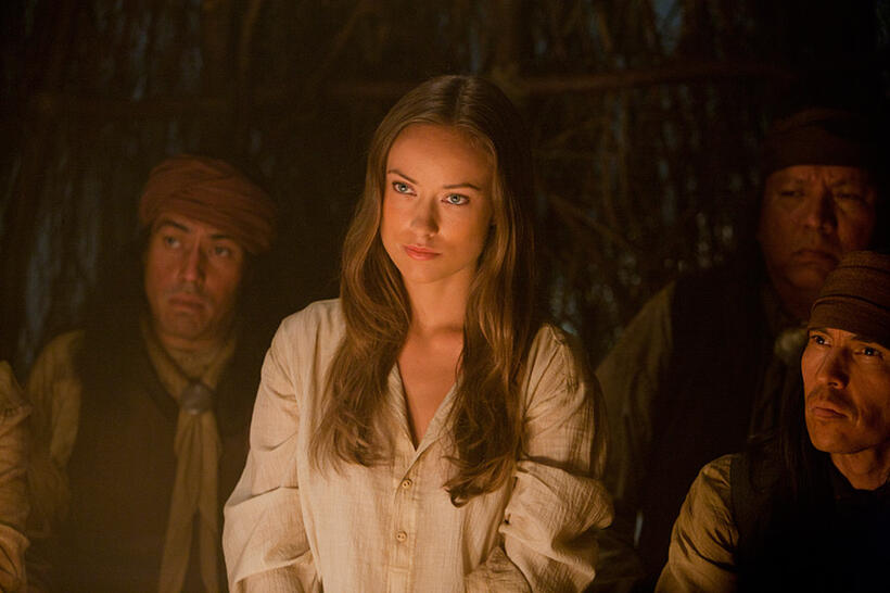 Olivia Wilde as Ella in "Cowboys & Aliens."